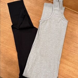 Bundle set > Black & Gray full body legging suits